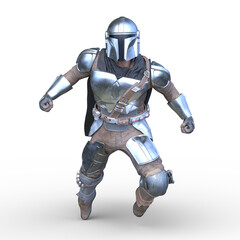 騎士　3DCGレンダリング