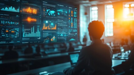 Enhancing leadership skills in hrm through data analysis business environment digital learning strategic insights