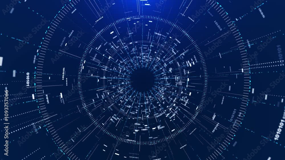 Poster interface head up display motion hi-tec, science, technology or futuristic concept. background. futu