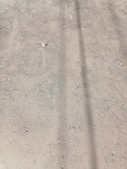 scorching sun on terrene ground
