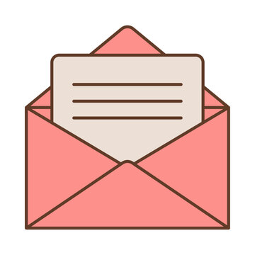 recommend clip art: envelope mail open with letter
