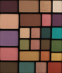Fototapeta premium eye shadow palette
