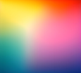 Obraz premium Wave of mixed beautiful gradient colors. smooth transitions. composition and leaking light exposure. Rainbow background. Modern design template. High quality 8k. generative ai