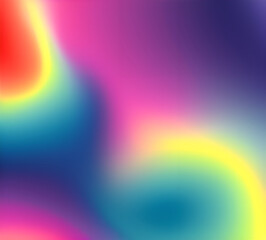 Wave of mixed beautiful gradient colors. smooth transitions. composition and leaking light exposure. Rainbow background. Modern design template. High quality 8k. generative ai