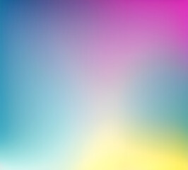 Obraz premium Wave of mixed beautiful gradient colors. smooth transitions. composition and leaking light exposure. Rainbow background. Modern design template. High quality 8k. generative ai