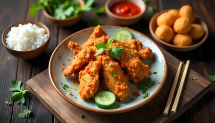 Crispy, flavorful, and packed with local taste.Indonesian street food at its finest