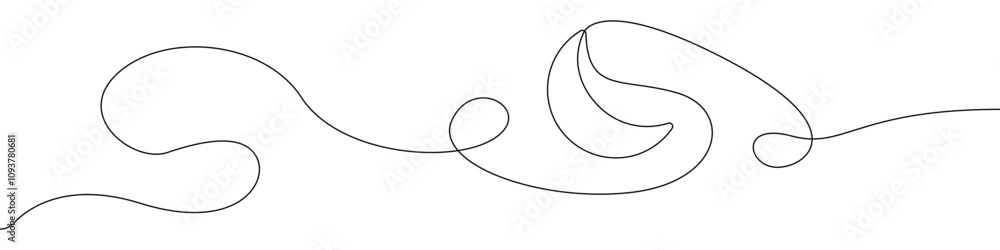 Poster moon icon line continuous drawing vector. one line moon icon vector background. moon icon. continuou