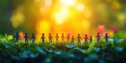 Celebrating international day of cooperatives community engagement outdoors photo nature vibrant colors