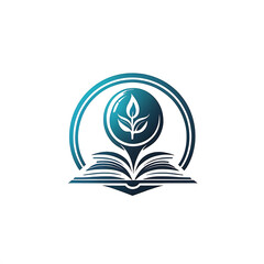 Education logo design inspiration, white background