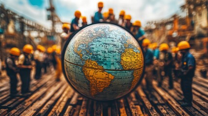 International workers memorial day workers remembered globally at construction sites commemorating lives lost