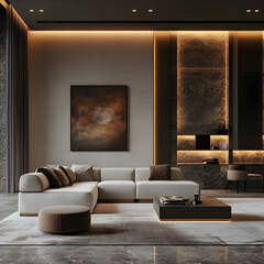 contemporary luxury lounge interior