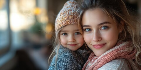 Obraz premium Celebrating world breastfeeding week with a mother and child in a cozy indoor environment