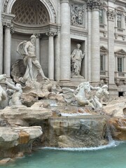Trevi Fountain in Rome a Baroque Masterpiece of Art and Architecture