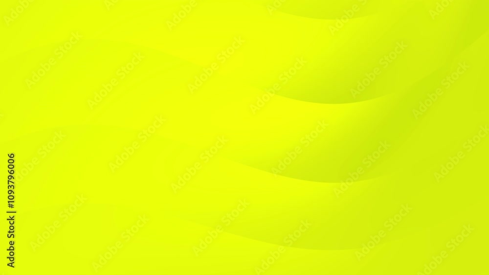 Poster yellow flowing waves creating a vibrant background suitable for design projects, presentations, post