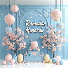 Ramadan Kareem, The Glow of Faith and Festivity.