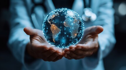 Healthcare professionals addressing world parkinson's day global awareness for neurological health initiatives