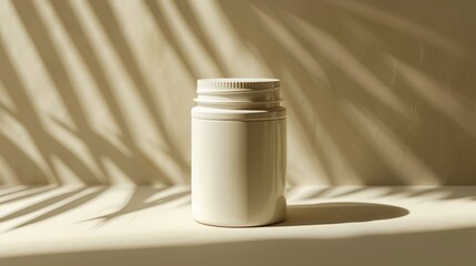 Minimalist Jar Mockup for Branding