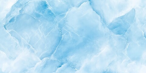 Obraz premium Misty Blue Marble Stone Texture Background for Design and Decoration Concepts, Top View.