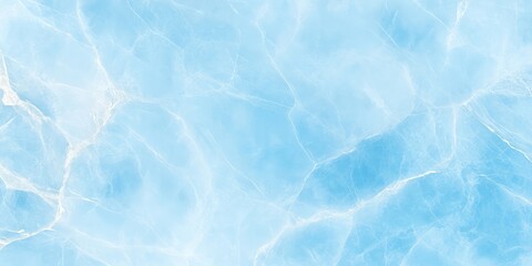 Obraz premium Light Blue Marble Stone Texture Background for Design and Decoration Concepts, Top View.