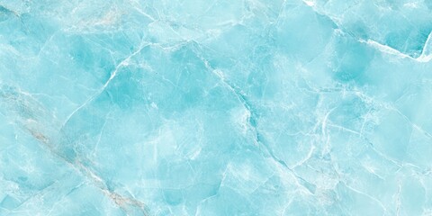 Fototapeta premium Light Teal Marble Stone Texture Background for Design and Decoration Concepts, Top View.