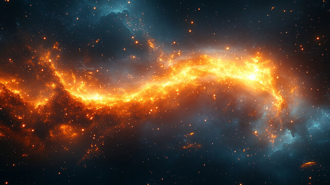 luminous asteroid drifts through the cosmos, casting a soft glow against the vast, dark backdrop of space, symbolizing exploration, mystery, and the endless potential of the universe