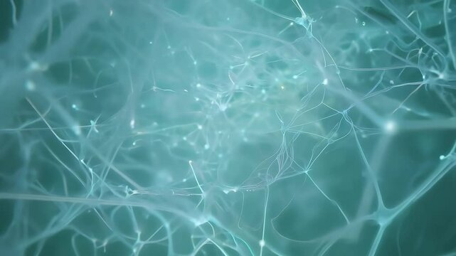 Complex network of neurons firing and connecting
