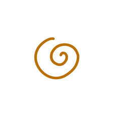 abstract doodle line elements