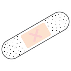 hansaplas icon vector. wound icon vector