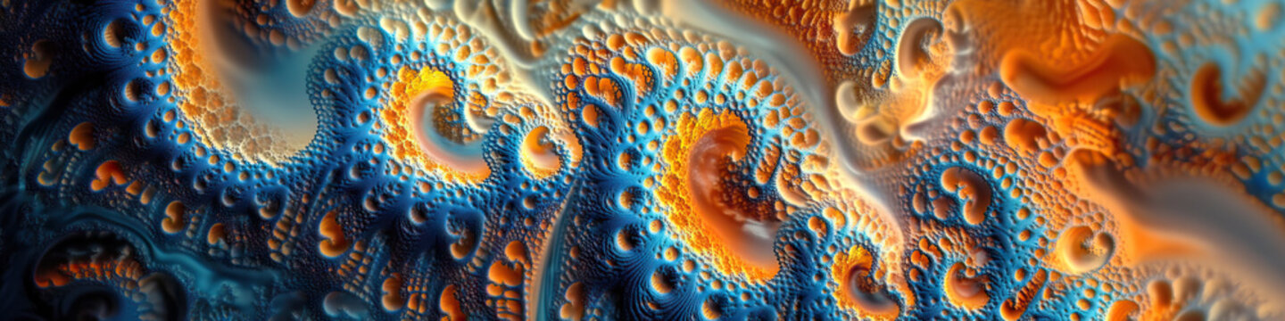 Fractal Fusion: A mesmerizing display of recursive patterns, painted on an irregular wooden surface.