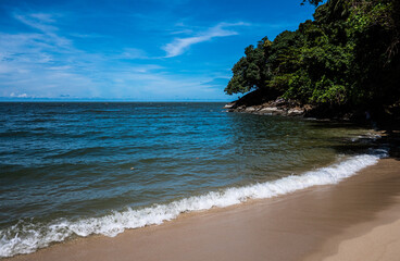 Tropical beach seaside southeast asia malaysia water shore coast