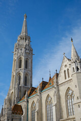 Matthias Church in Budapest, Hungary showcases stunning Gothic architecture