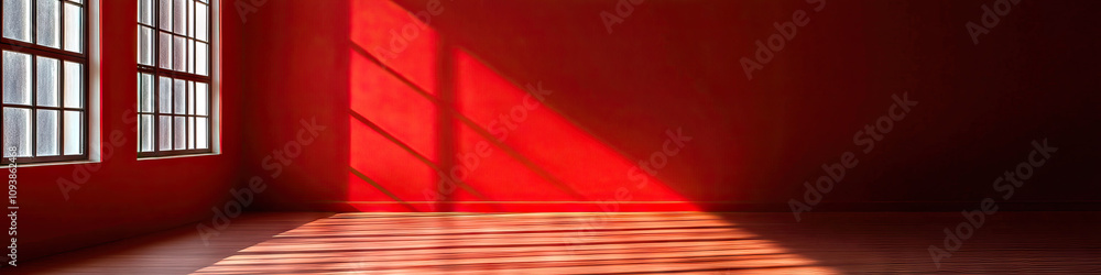 Poster an entire room painted in a single hue, with only subtle variations creating interest.