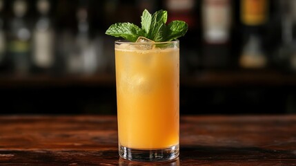 Refreshing Summer Cocktail: A Zesty Orange Delight