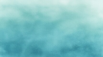 Fototapeta premium Turquoise Abstract Watercolor Texture Calm Blue Green Background