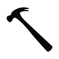 Silhouette vector of a hammer Perfect for Repair, Construction, and DIY Projects
