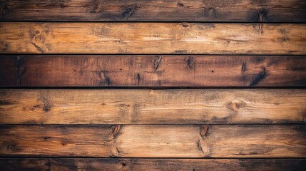 Obraz premium Close-Up of Wooden Wall Textures in Natural Tones