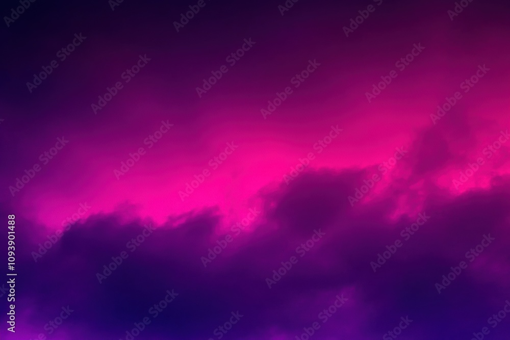 Poster gradient sky background in purple and magenta color transition for abstract design