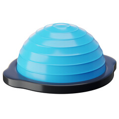 Gym Balance Ball 3D Illustration