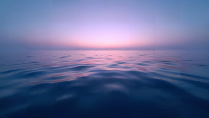 Obraz premium Twilight Ocean Serenity