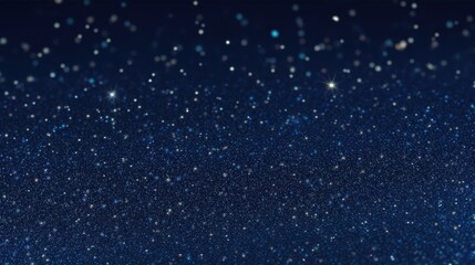 Abstract sparkling blue background with shimmering particles creating a mesmerizing cosmic effect ideal for use in creative design and artistic projects