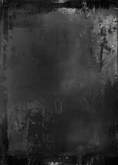 Obraz premium black grunge texture effect mask for photography 