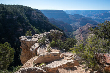 Canyon national park. Red rocks canyon in Utah. Nature landscape.