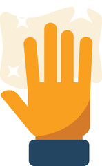 Hand holding a cleaning cloth and wiping a surface, keeping things clean and tidy