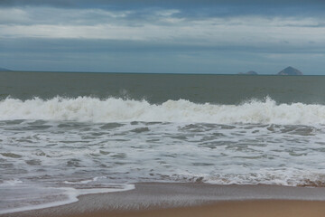 beach and waves