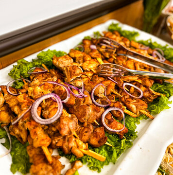 grilled meat, chicken, grilled chocken