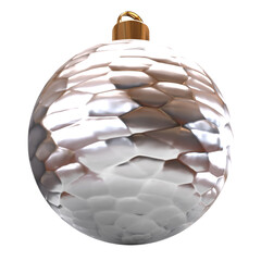 The  Christmas Ball for Holiday concept 3d rendering.