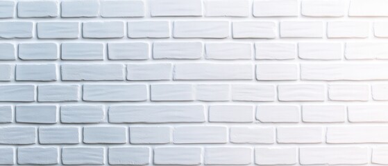 Naklejka premium textured white brick wall background for interior design