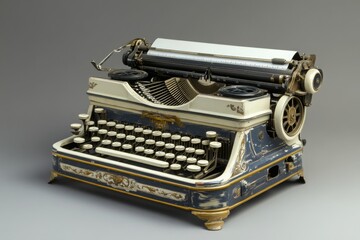 Vintage Typewriter: A Technological Relic Capturing the Essence of Bygone Eras