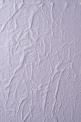 white crumpled and creased glued wrinkled paper poster texture background