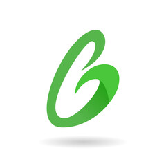 Desain Logo G-Love, Green Logo, Logo Alfabet G for nature Love © Tarala